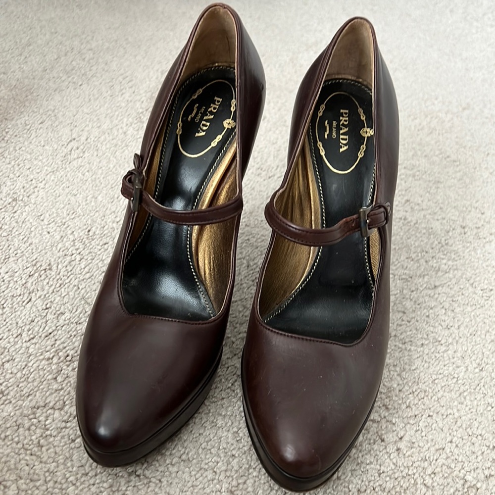 Prada Mary Jane pumps